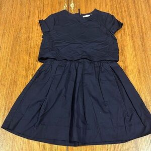 CREWCUTS Navy Blue Dress Size 12